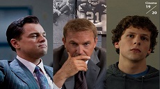 Leonardo DiCaprio, Kevin Costner i Jesse Eisenberg